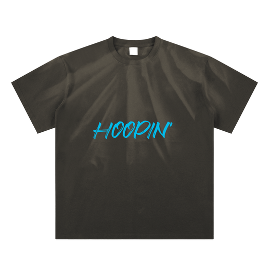 Hand-Scrunched Sunfade Hoopin' T-Shirt