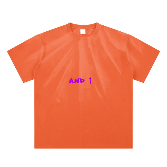 Hand-Scrunched Sunfade And 1 T-Shirt