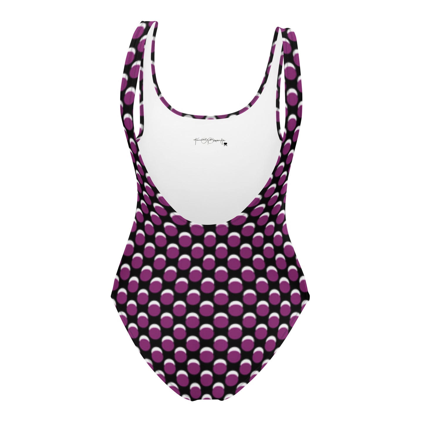 One-Piece Swimsuit: Purps