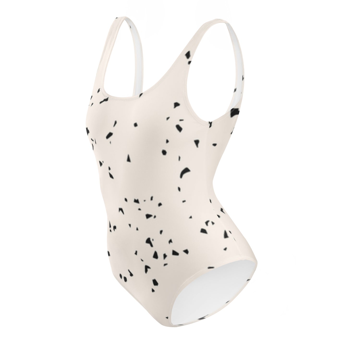 One-Piece Swimsuit: Sand Stone