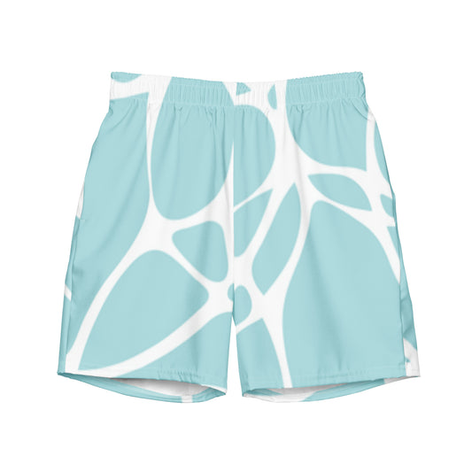 Swim Trunks: Aqua