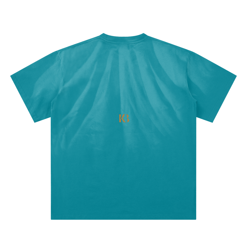 Hand-Scrunched Sunfade Sofa King Bored T-Shirt
