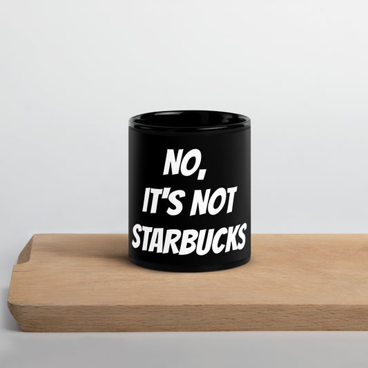 Black Glossy Mug