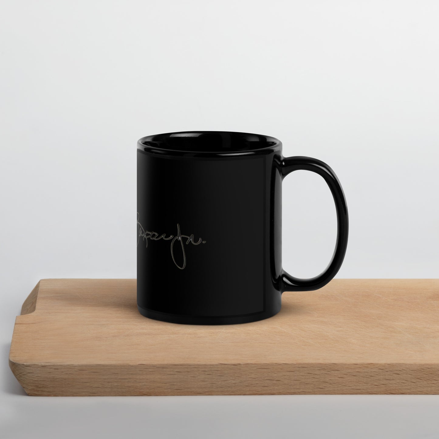 Black Glossy Mug