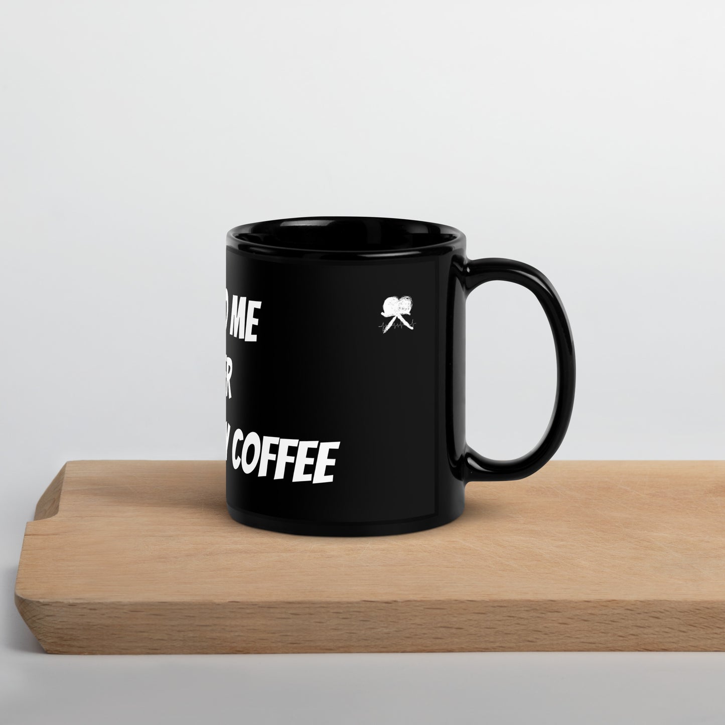 Black Glossy Mug