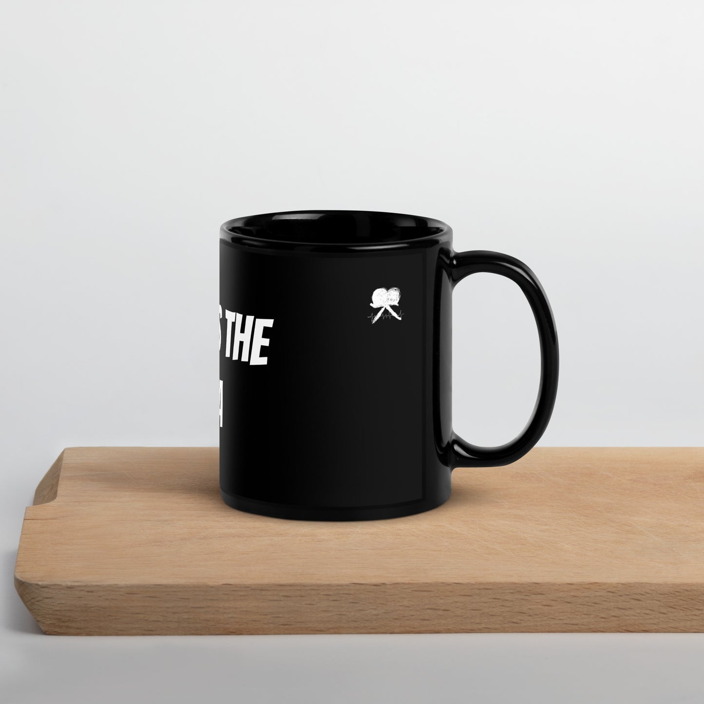 Black Glossy Mug