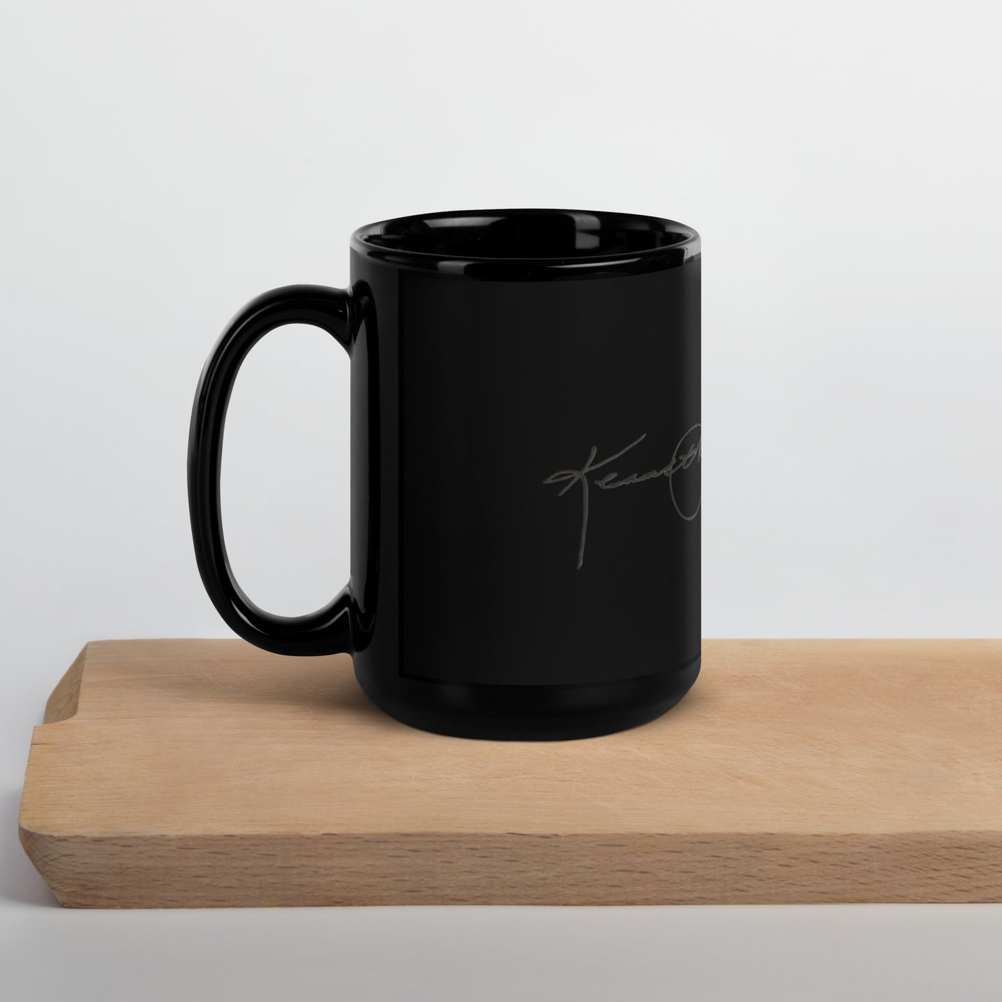 Black Glossy Mug