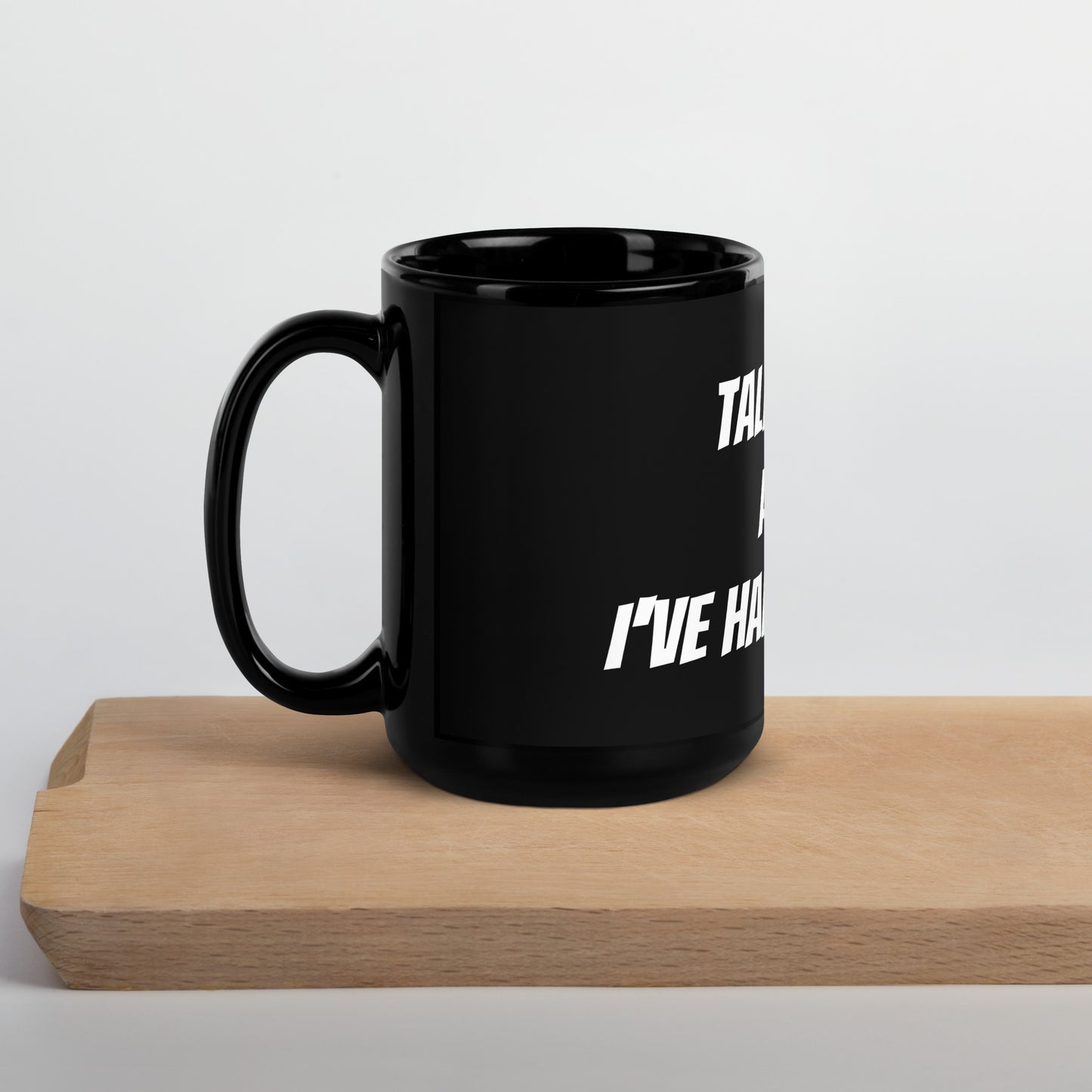 Black Glossy Mug