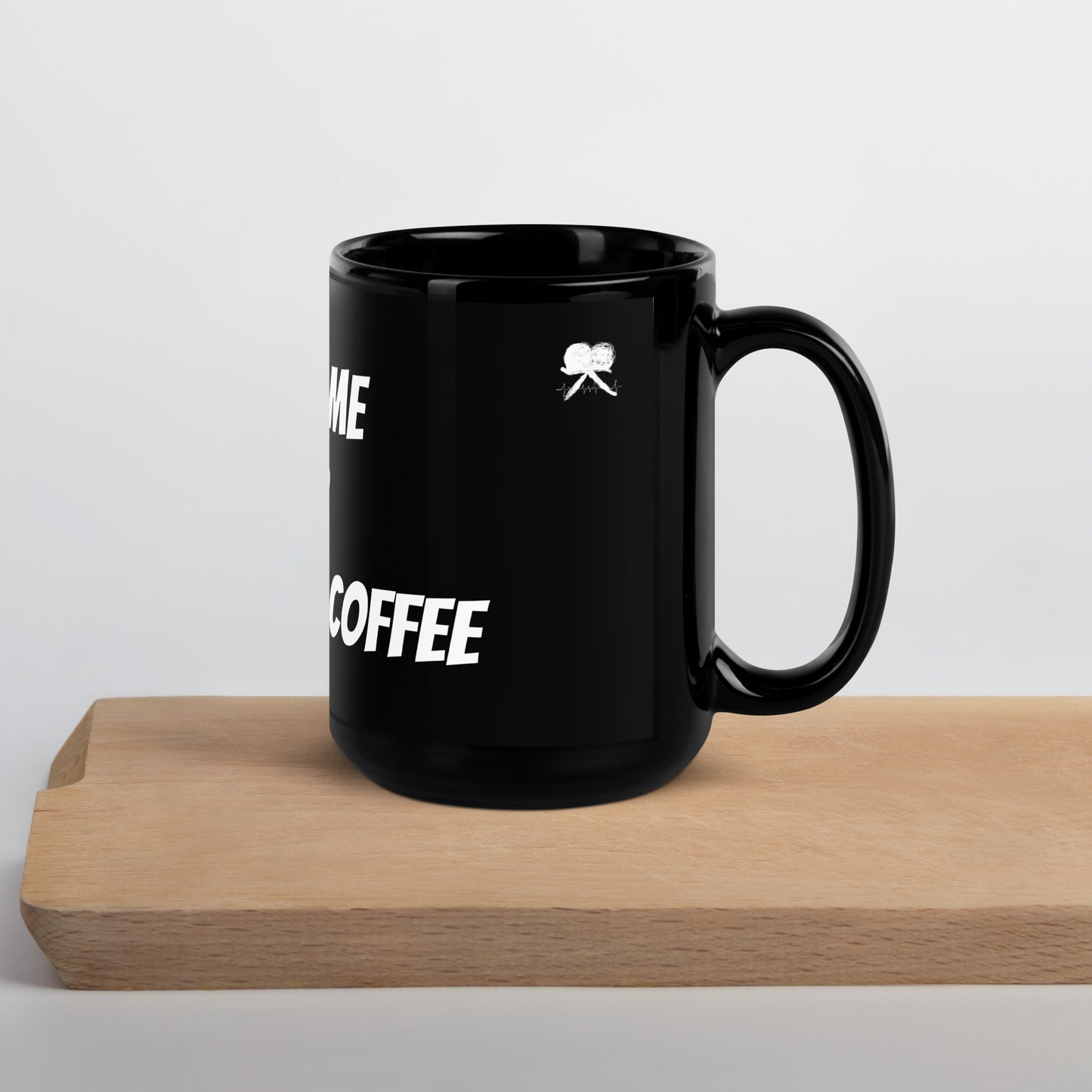 Black Glossy Mug