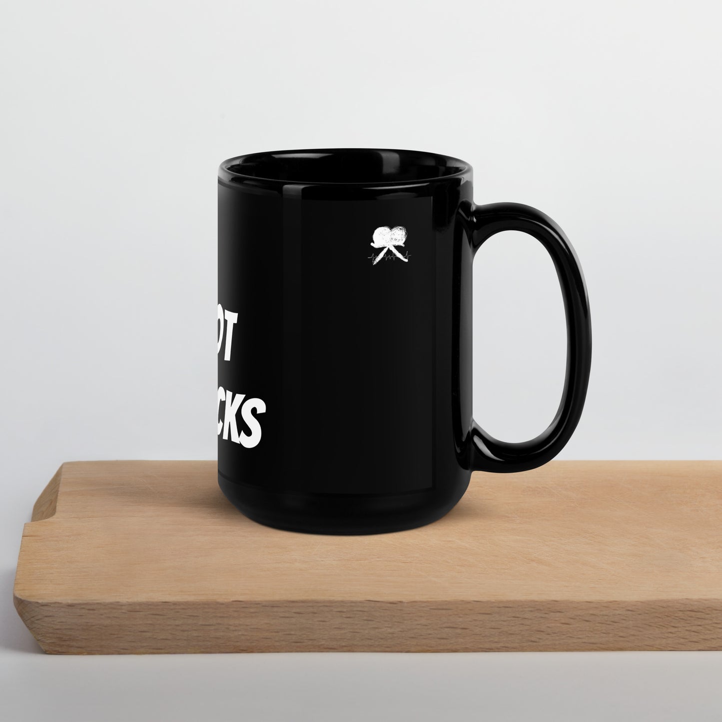 Black Glossy Mug