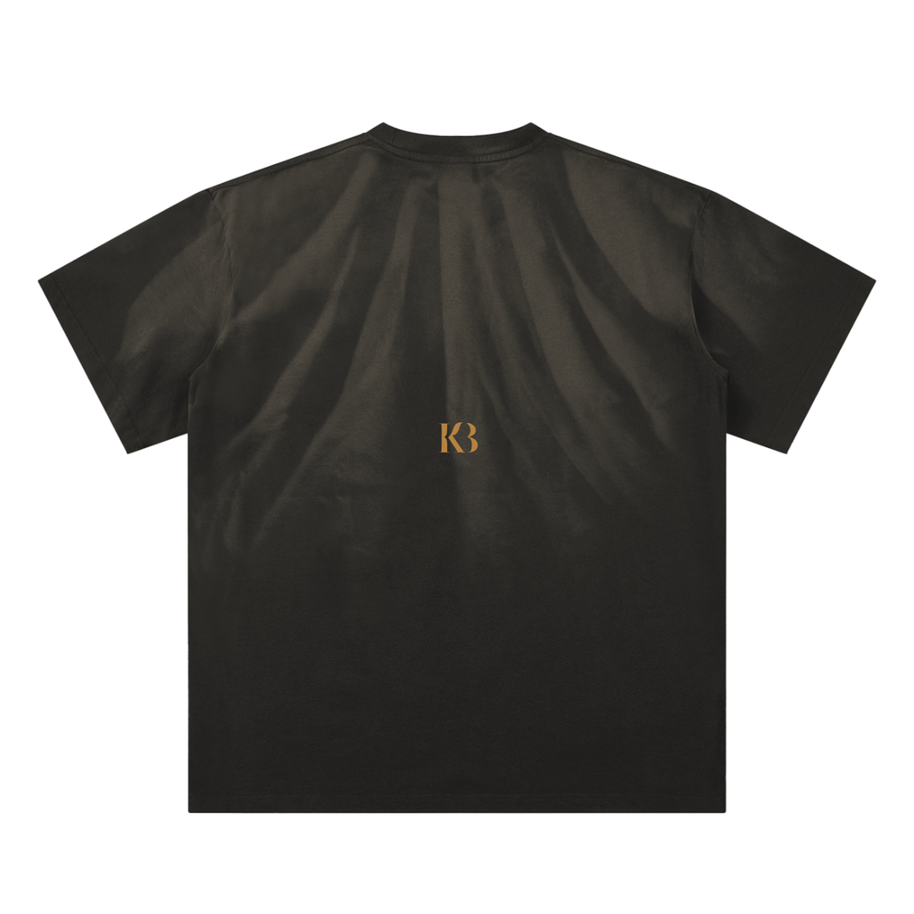 Hand-Scrunched Sunfade Sofa King Bored T-Shirt