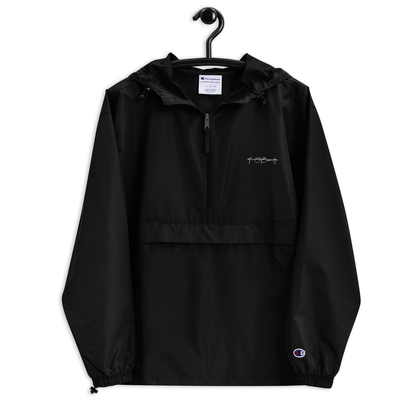 Signature Embroidered Champion Packable Jacket