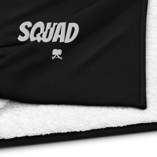 Premium Sherpa Blanket: Squad