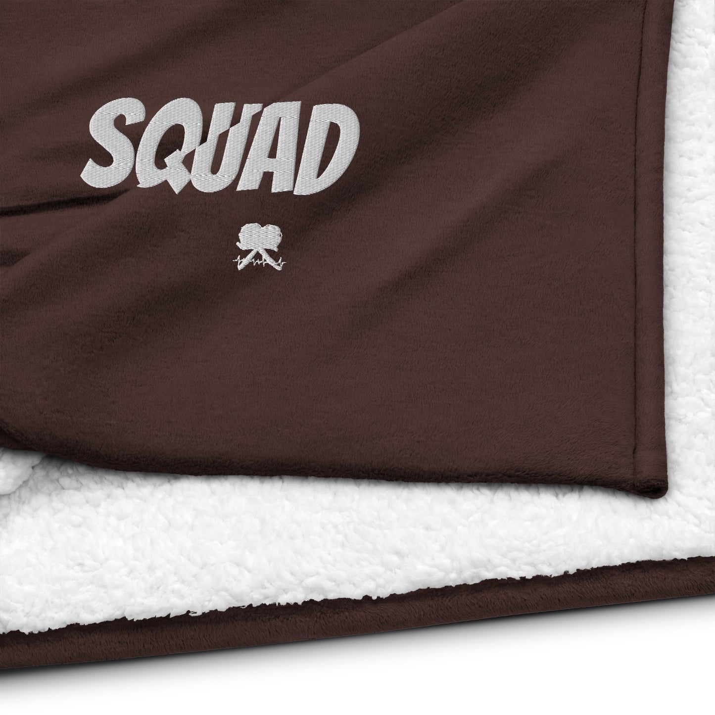 Premium Sherpa Blanket: Squad