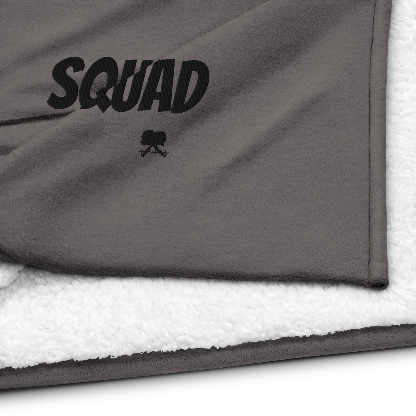 Premium Sherpa Blanket: Squad