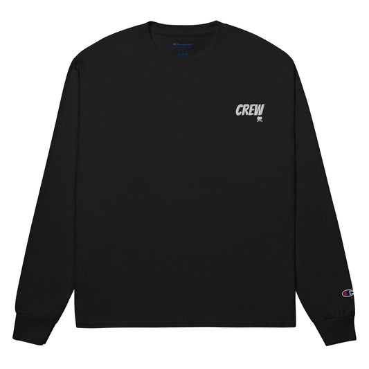 Champion Long Sleeve Shirt: Crew