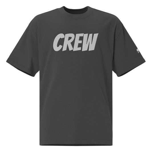 Oversized Faded T-shirt: Crew