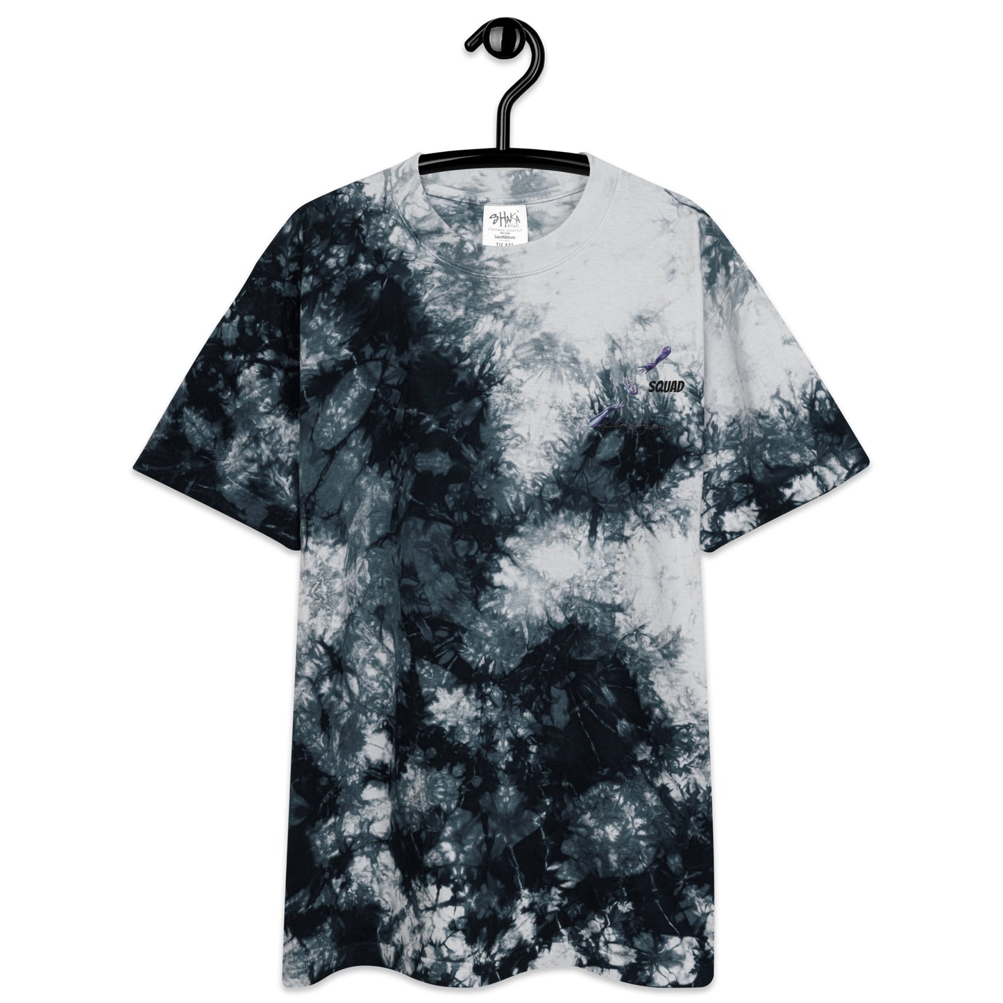 Signature Oversized Tie-Dye T-Shirt: Squad (Album Cover)