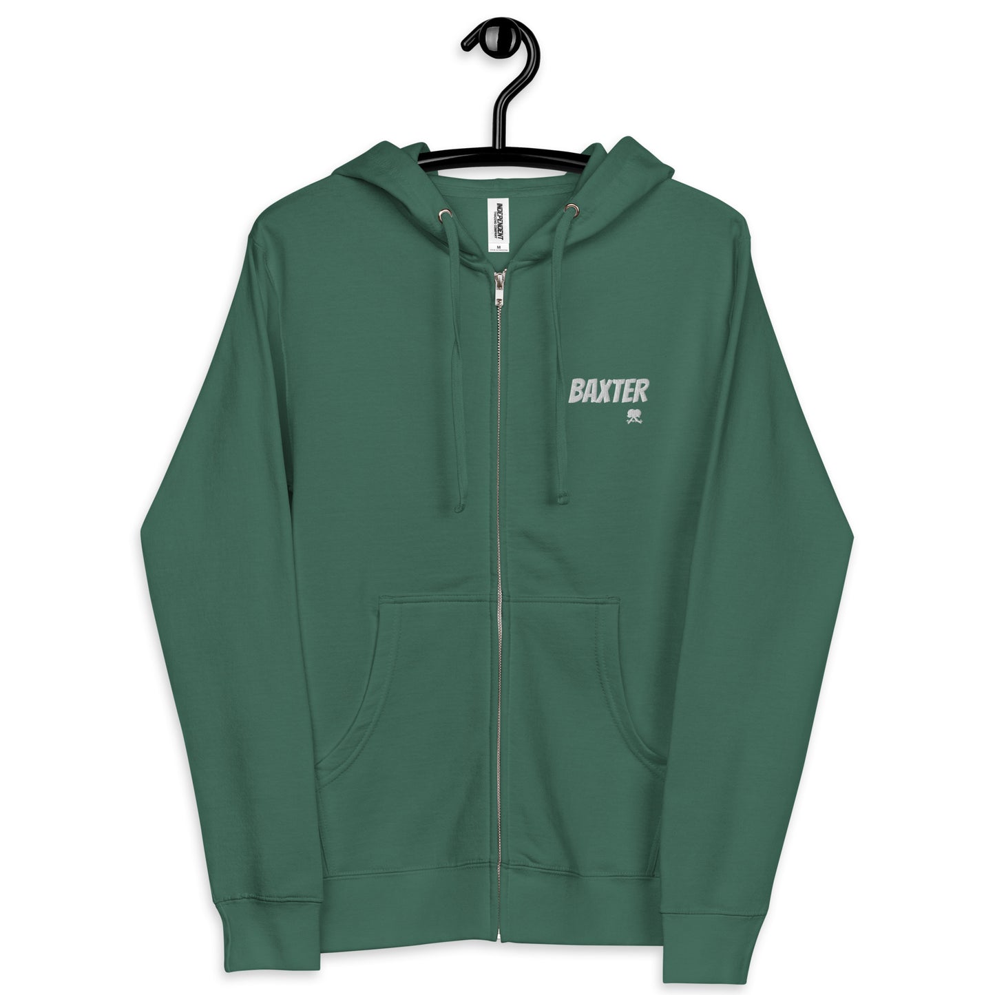 Fleece Zip-Up Hoodie: Baxter