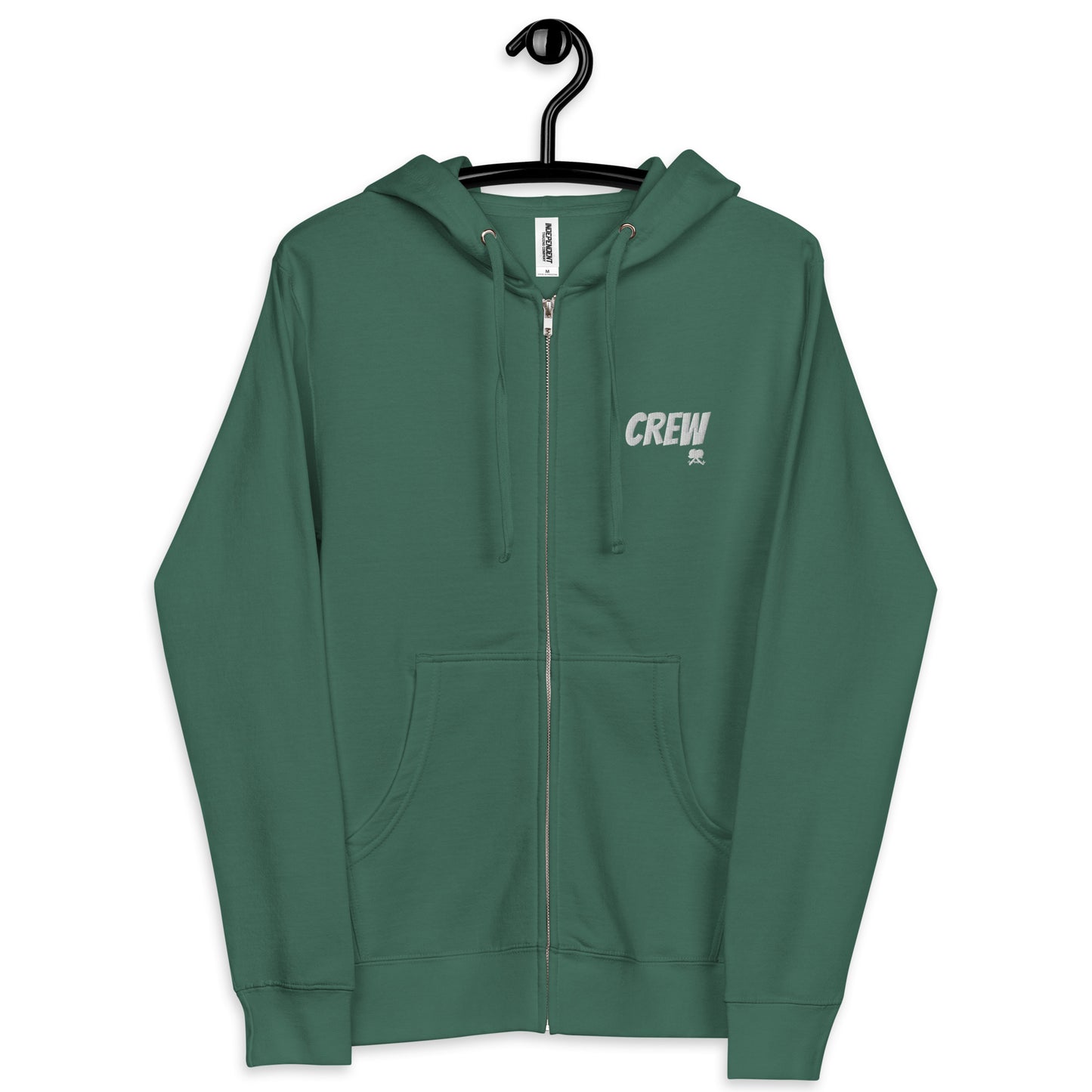 Fleece Zip-Up Hoodie: Crew