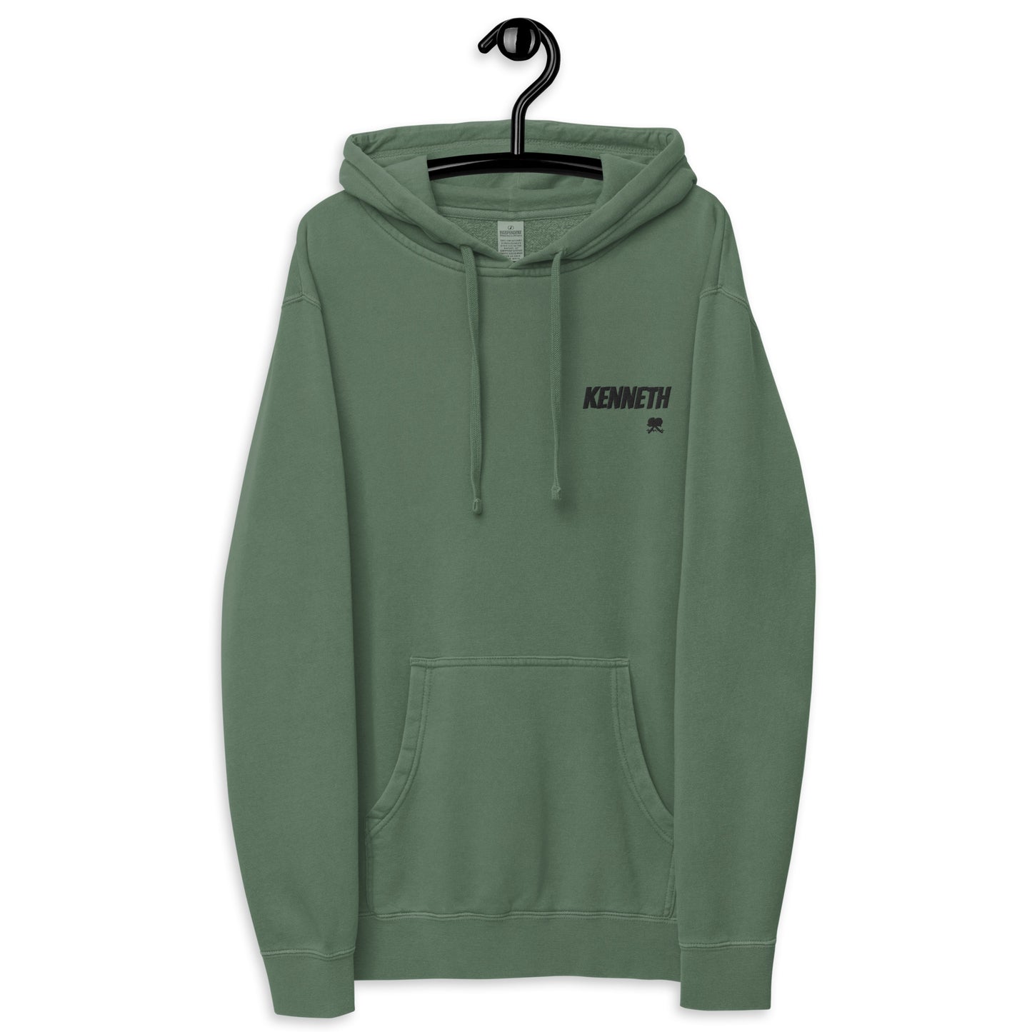 Pigment-Dyed Hoodie: Kenneth