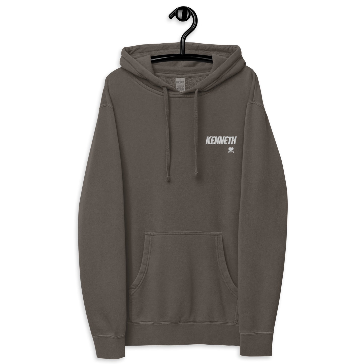 Pigment-Dyed Hoodie: Kenneth