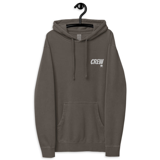 Pigment-Dyed Hoodie: Crew