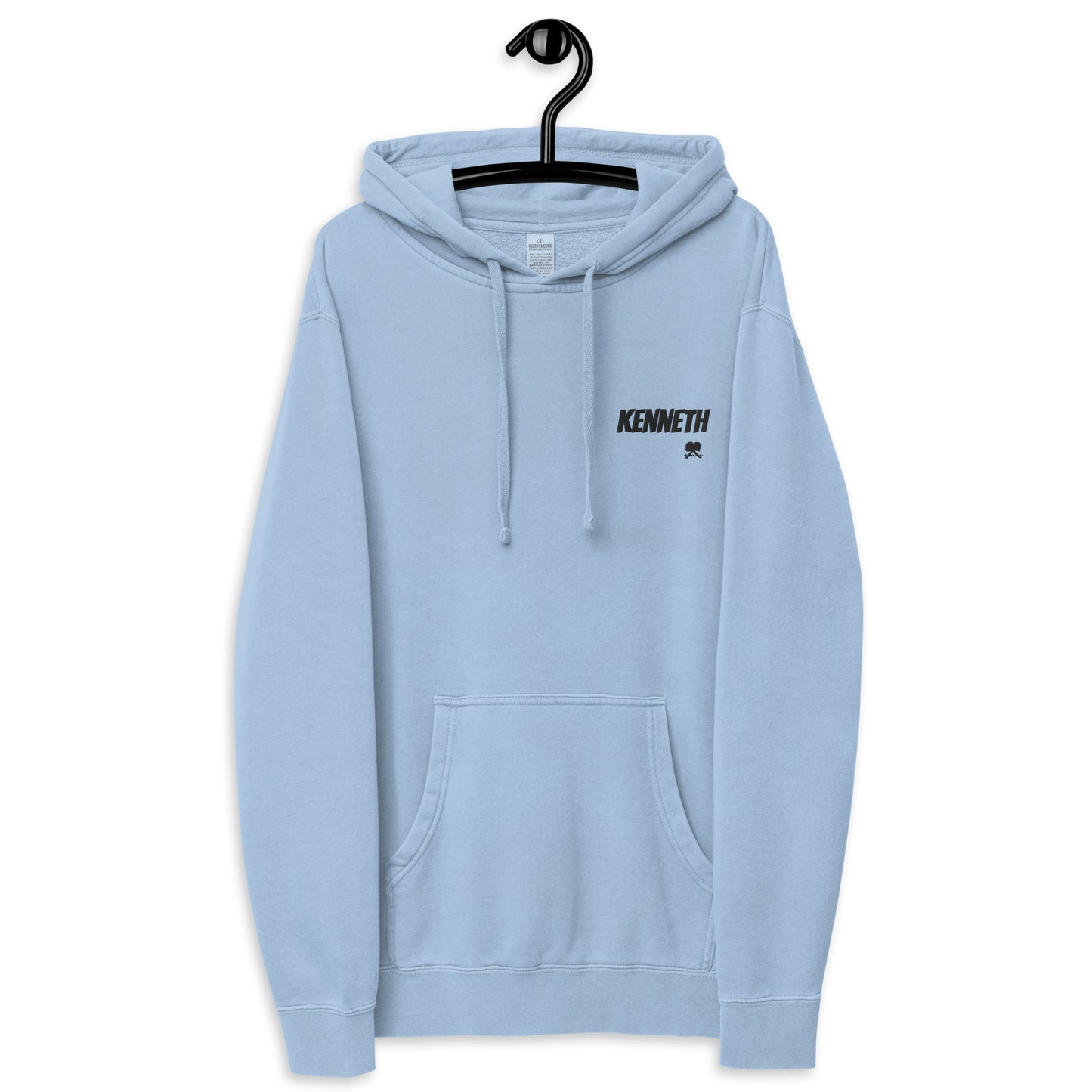 Pigment-Dyed Hoodie: Kenneth