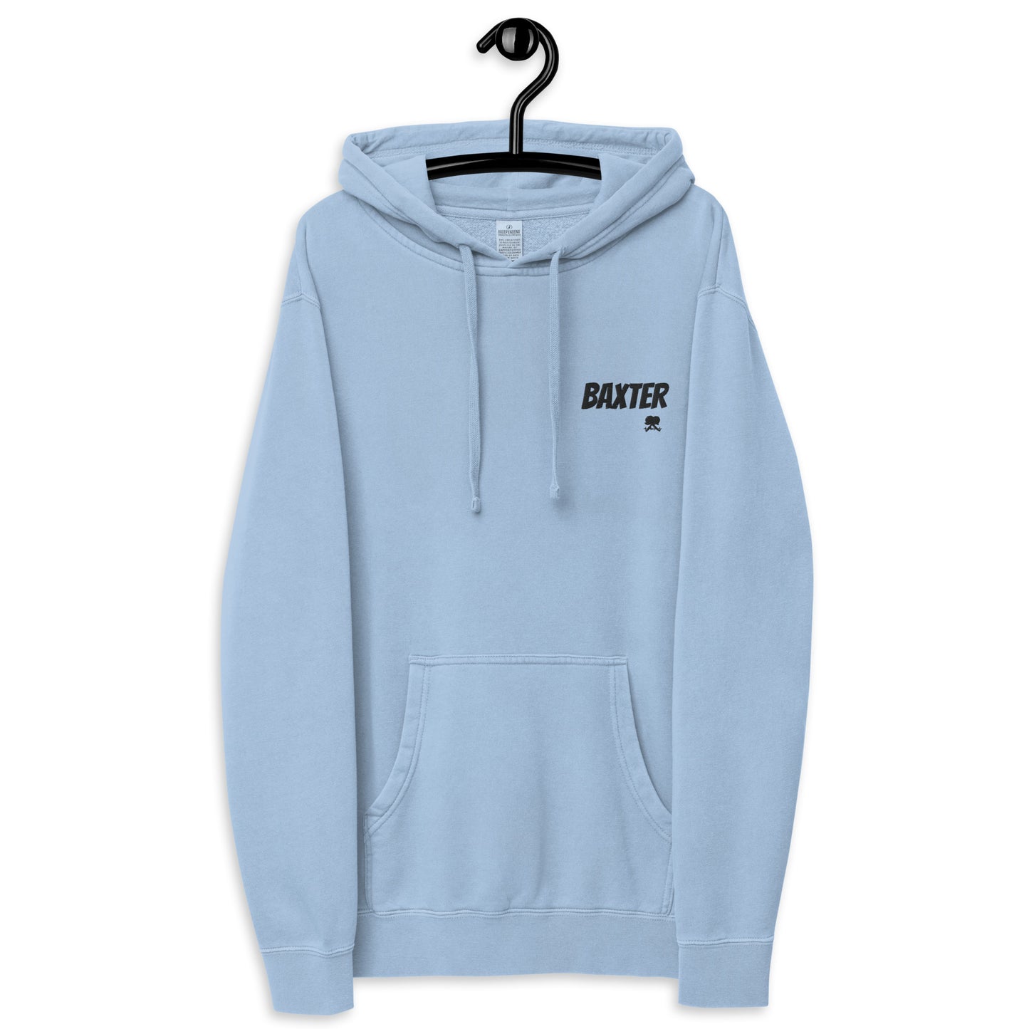 Pigment-Dyed Hoodie: Baxter