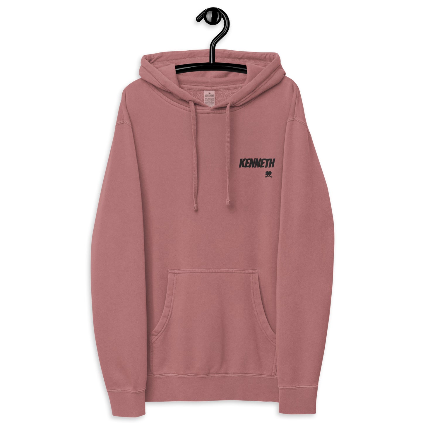 Pigment-Dyed Hoodie: Kenneth