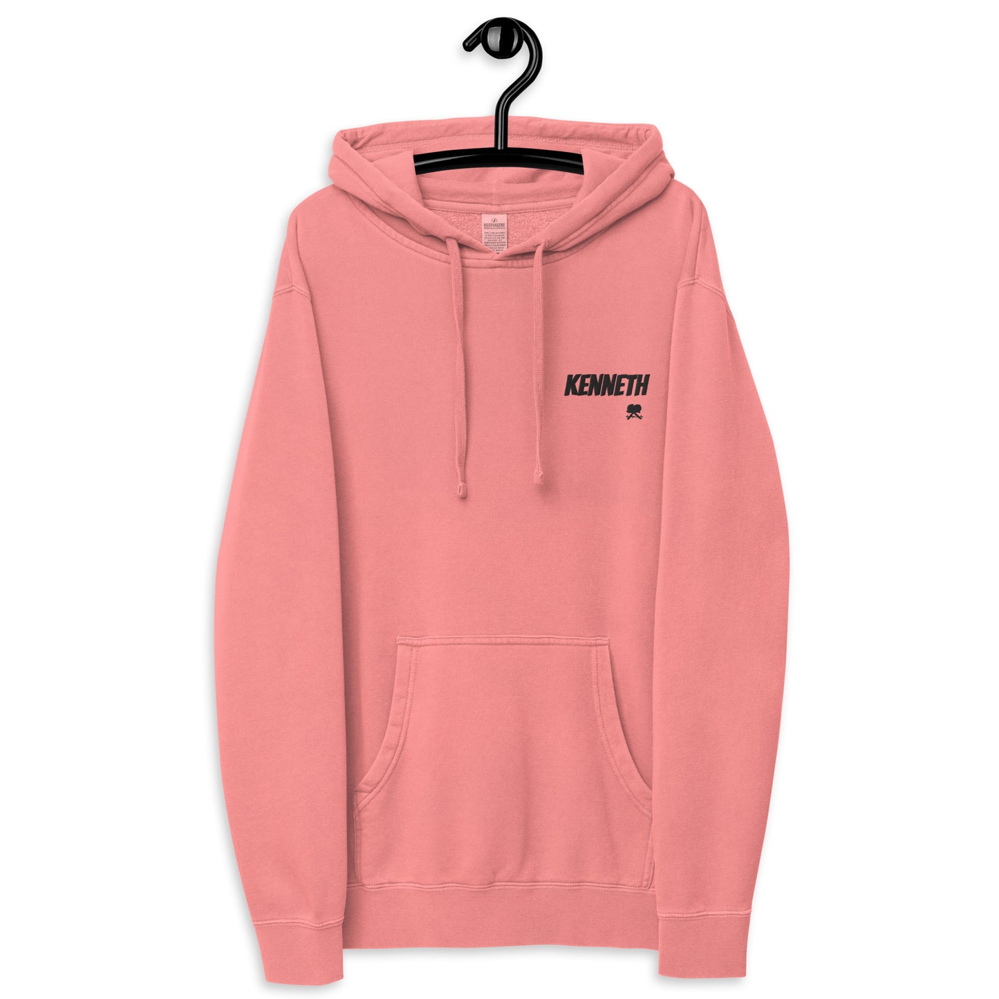 Pigment-Dyed Hoodie: Kenneth